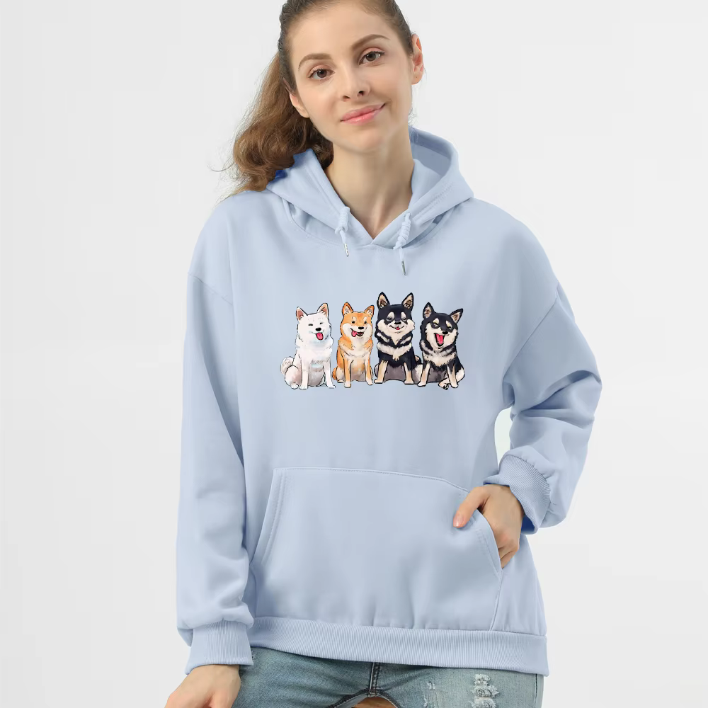 Elevate Your Style with a Cute Dog Printed Hoodie Elevate Your Style with a Cute Dog Printed Hoodie