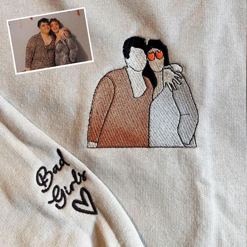 30632827-r-il-d646d0-6623171283-il_794xN.6623171283_e7dq Family Reunion, Custom Embroidered Portrait Sweatshirt From Photo, Embroidery Shirt for Daddy, Christmas Embroidered Family Shirt